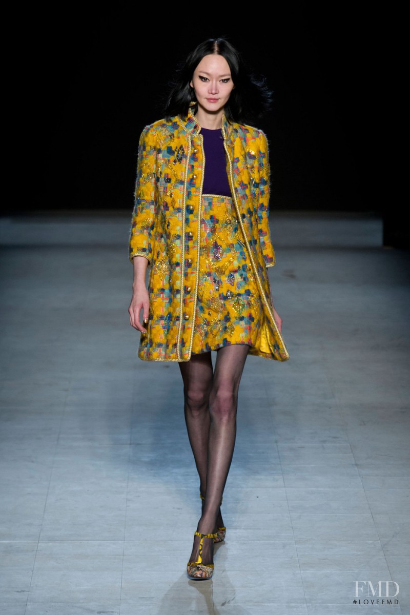 Hye Jung Lee featured in  the Libertine fashion show for Autumn/Winter 2013