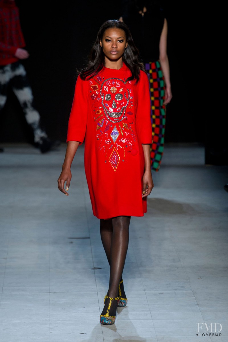 Sharam Diniz featured in  the Libertine fashion show for Autumn/Winter 2013