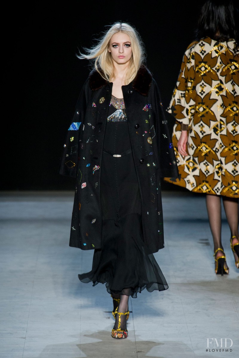 Idina May Moncrieffe featured in  the Libertine fashion show for Autumn/Winter 2013