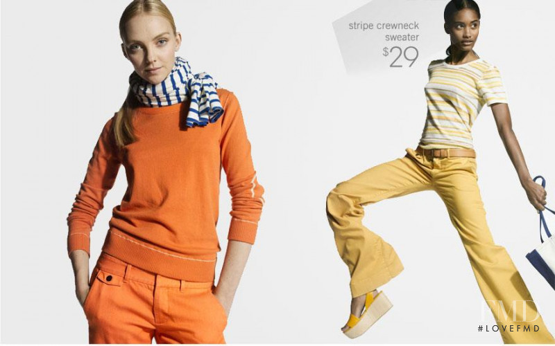 Melodie Monrose featured in  the Joe Fresh advertisement for Spring/Summer 2012