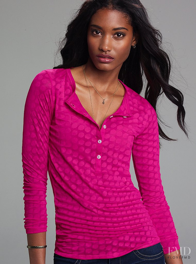 Melodie Monrose featured in  the Victoria\'s Secret catalogue for Autumn/Winter 2012