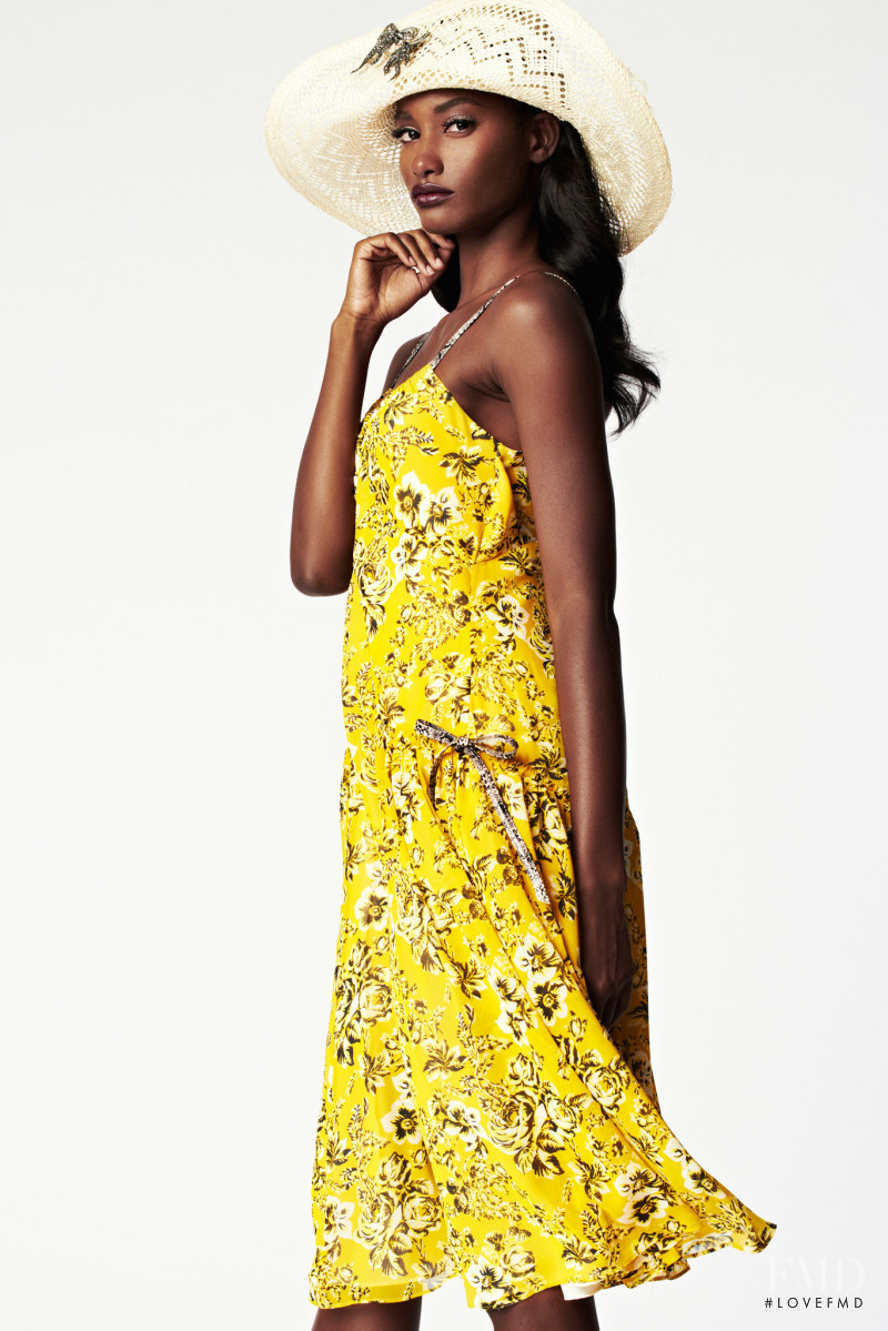 Melodie Monrose featured in  the Zac Zac Posen lookbook for Spring/Summer 2014