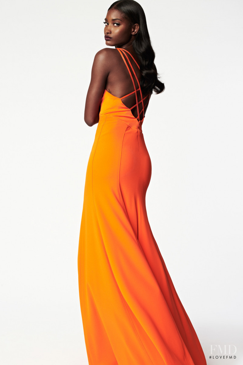 Melodie Monrose featured in  the Zac Zac Posen lookbook for Spring/Summer 2014