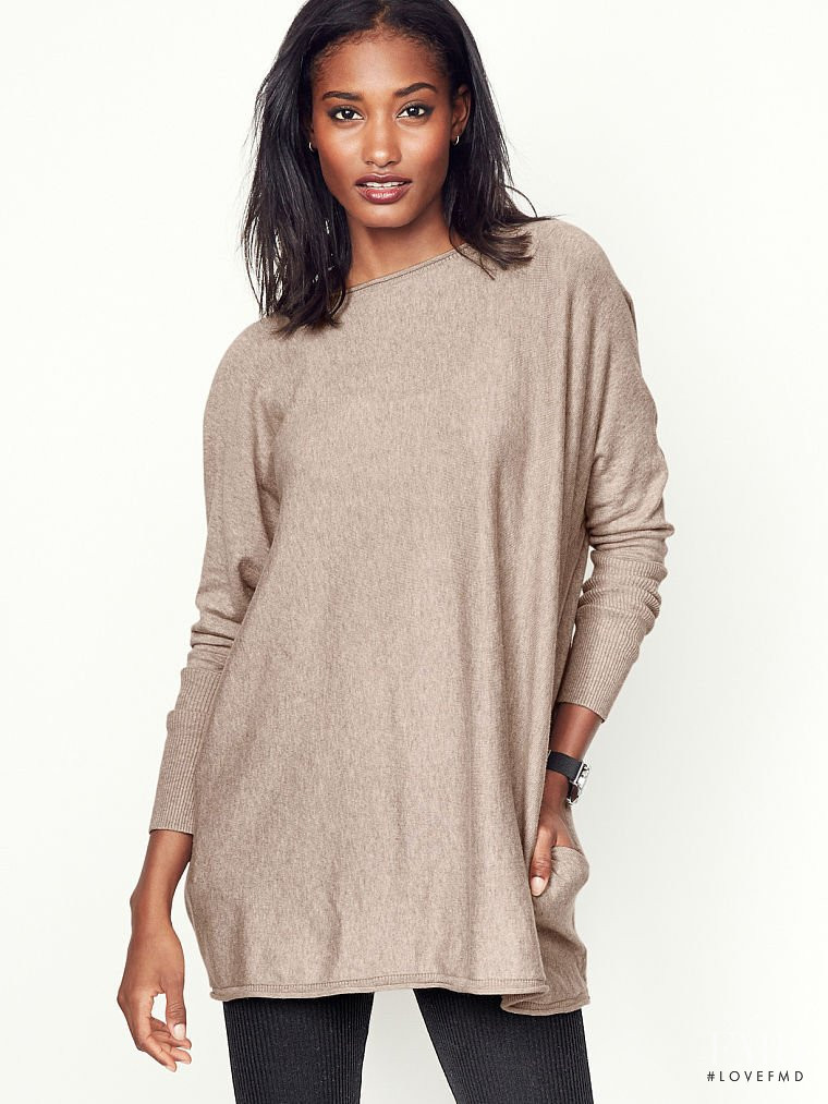 Melodie Monrose featured in  the Victoria\'s Secret catalogue for Autumn/Winter 2015