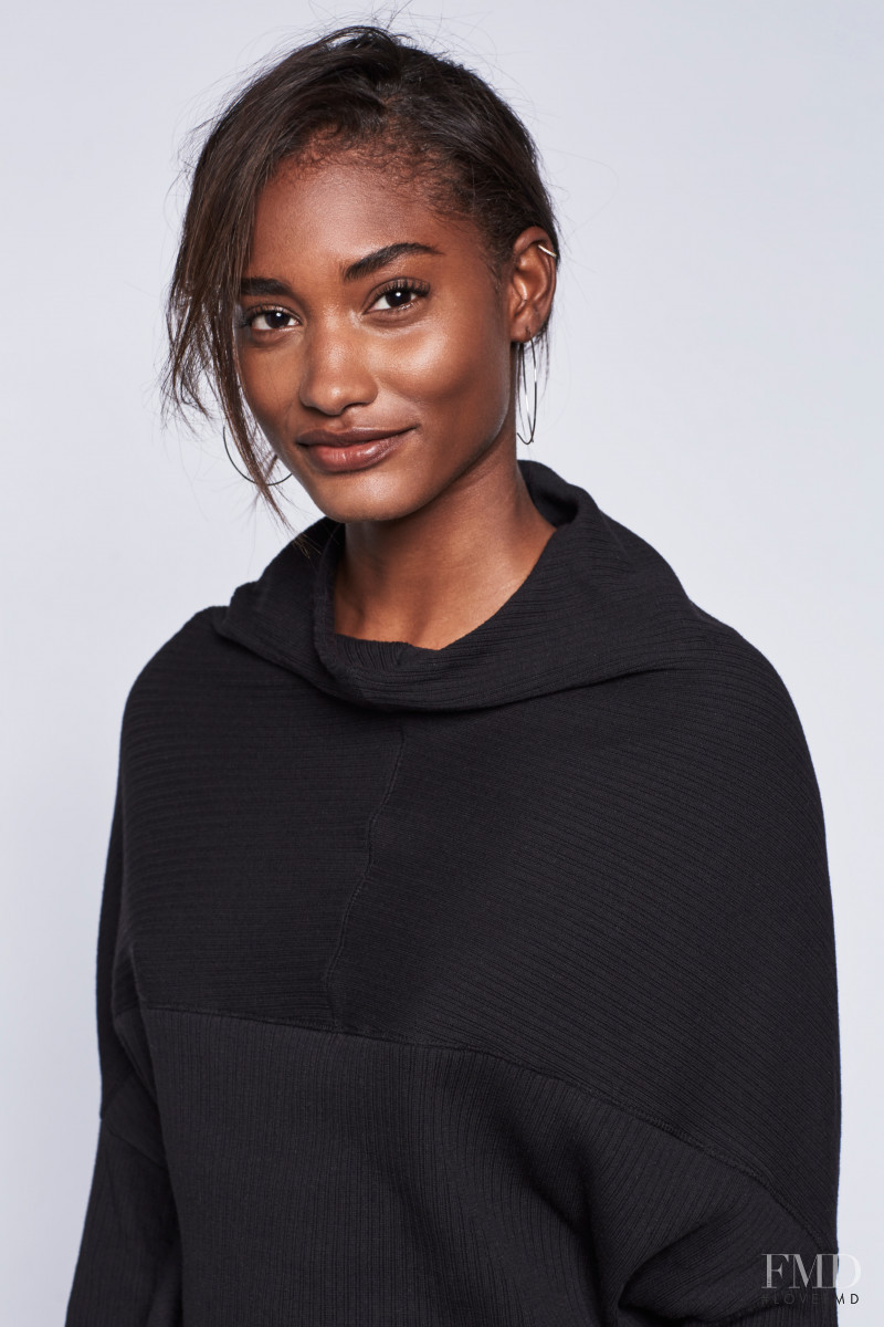 Melodie Monrose featured in  the Free People catalogue for Pre-Fall 2016