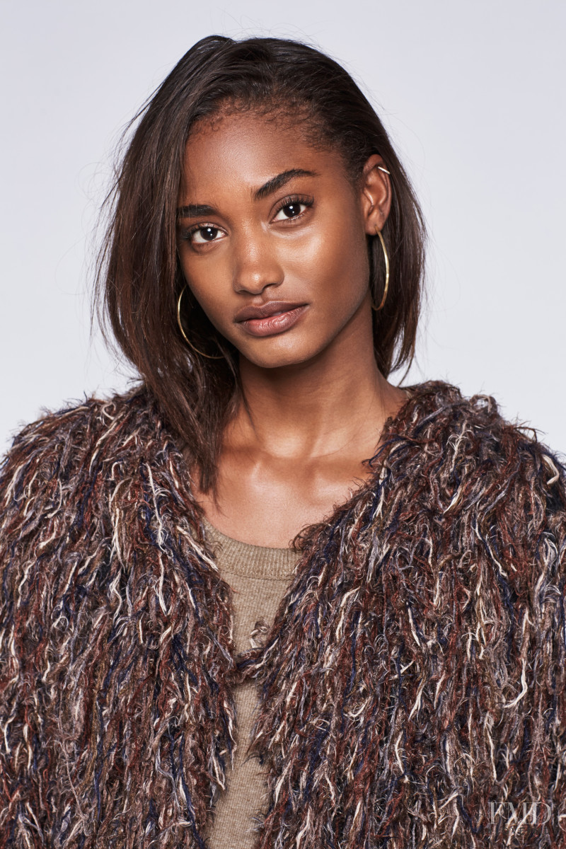 Melodie Monrose featured in  the Free People catalogue for Pre-Fall 2016
