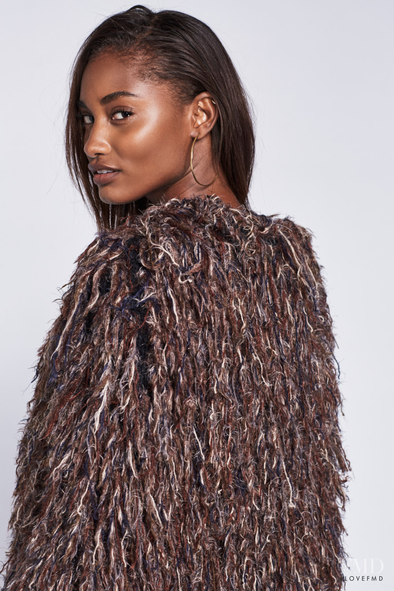 Melodie Monrose featured in  the Free People catalogue for Pre-Fall 2016