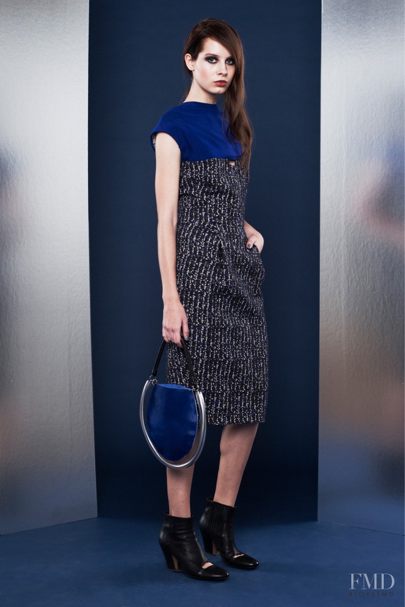 Ulla Reiss featured in  the Zero + Maria Cornejo fashion show for Pre-Fall 2013