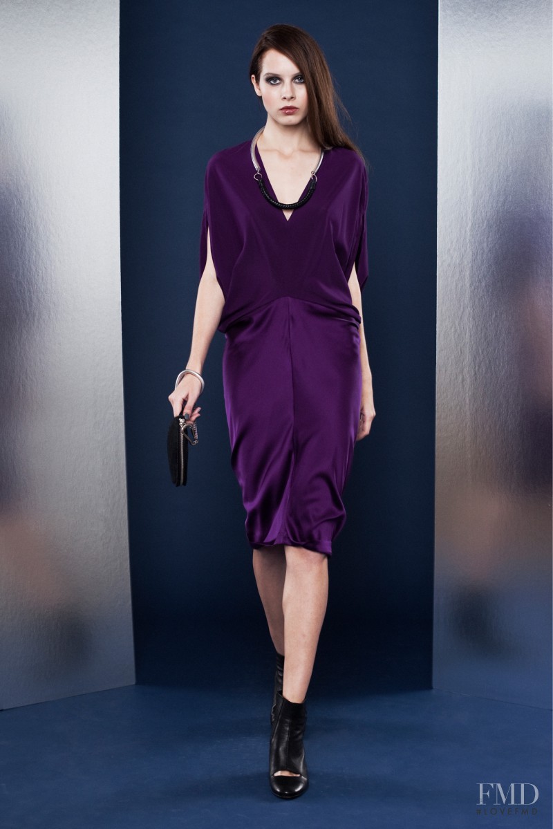 Ulla Reiss featured in  the Zero + Maria Cornejo fashion show for Pre-Fall 2013