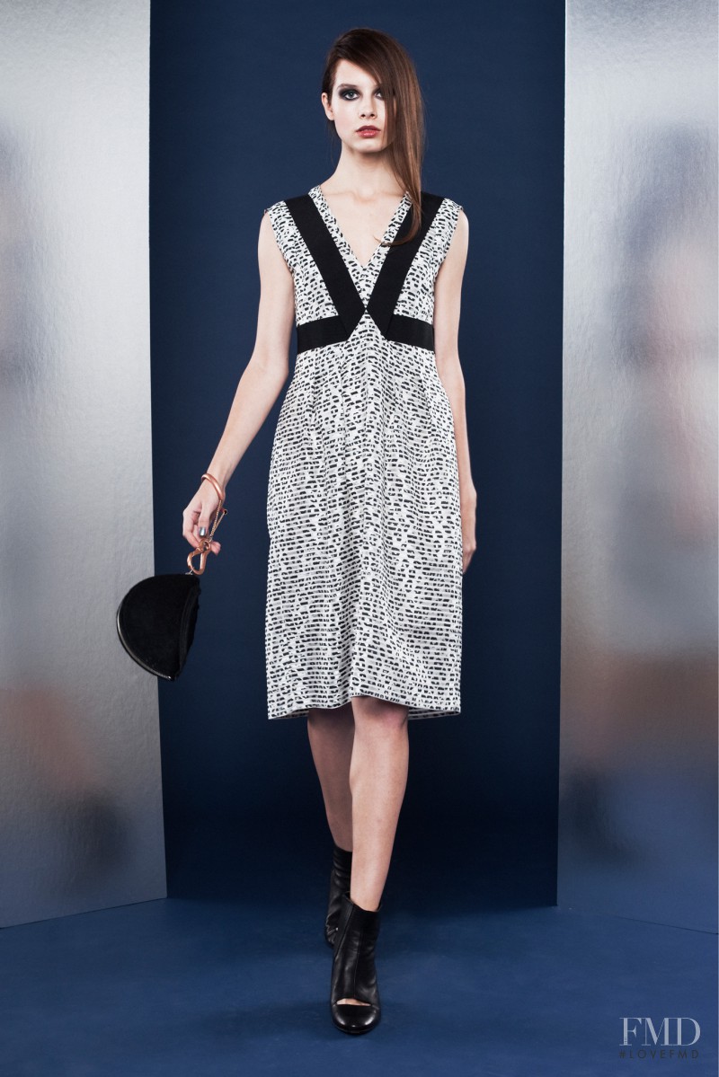 Ulla Reiss featured in  the Zero + Maria Cornejo fashion show for Pre-Fall 2013