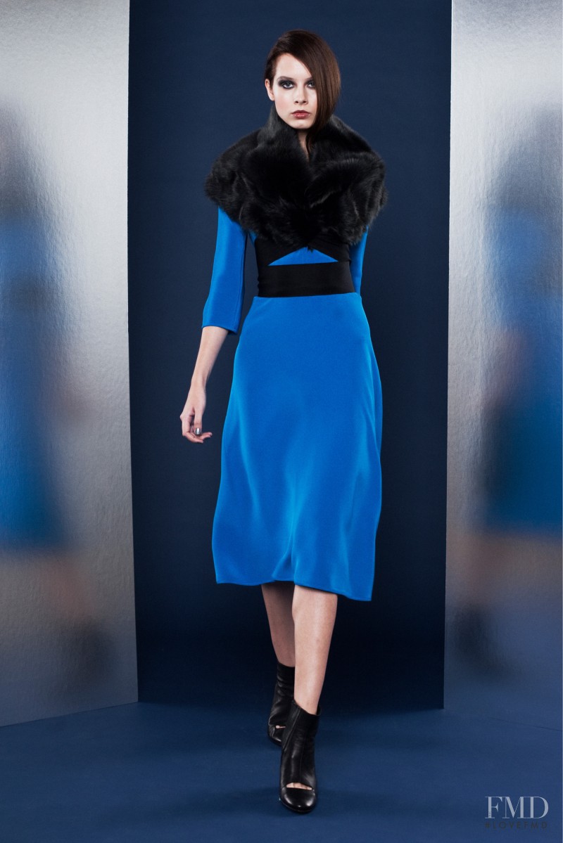 Ulla Reiss featured in  the Zero + Maria Cornejo fashion show for Pre-Fall 2013