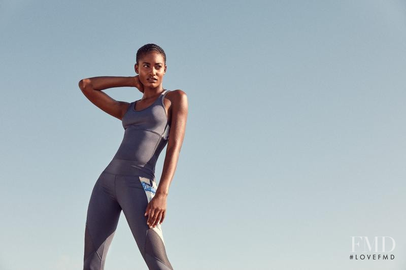 Melodie Monrose featured in  the Lefties Sportswear lookbook for Summer 2016