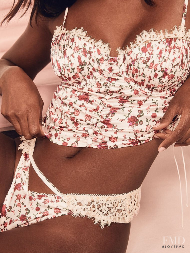 Melodie Monrose featured in  the Victoria\'s Secret FLL catalogue for Spring/Summer 2020