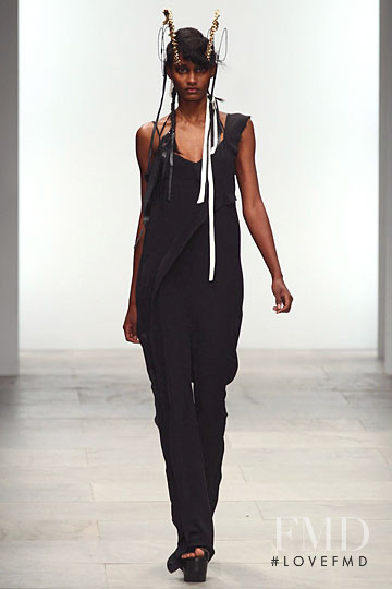 Melodie Monrose featured in  the John Rocha fashion show for Spring/Summer 2012