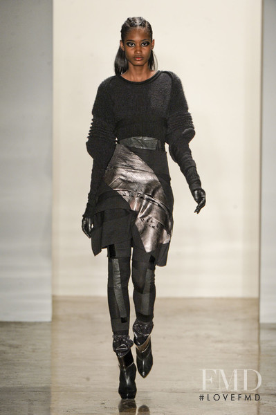 Melodie Monrose featured in  the Ohne Titel fashion show for Autumn/Winter 2011