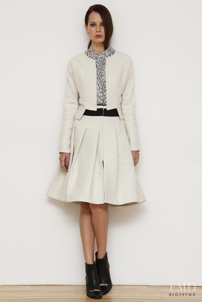 Ulla Reiss featured in  the Zero + Maria Cornejo fashion show for Pre-Fall 2013