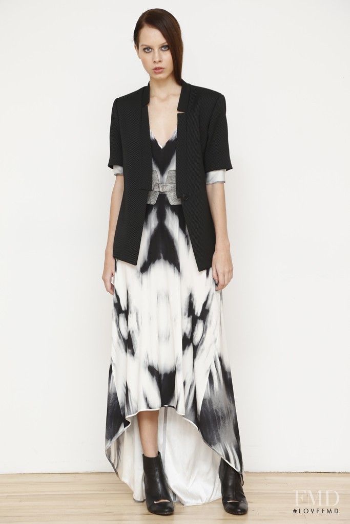 Ulla Reiss featured in  the Zero + Maria Cornejo fashion show for Pre-Fall 2013