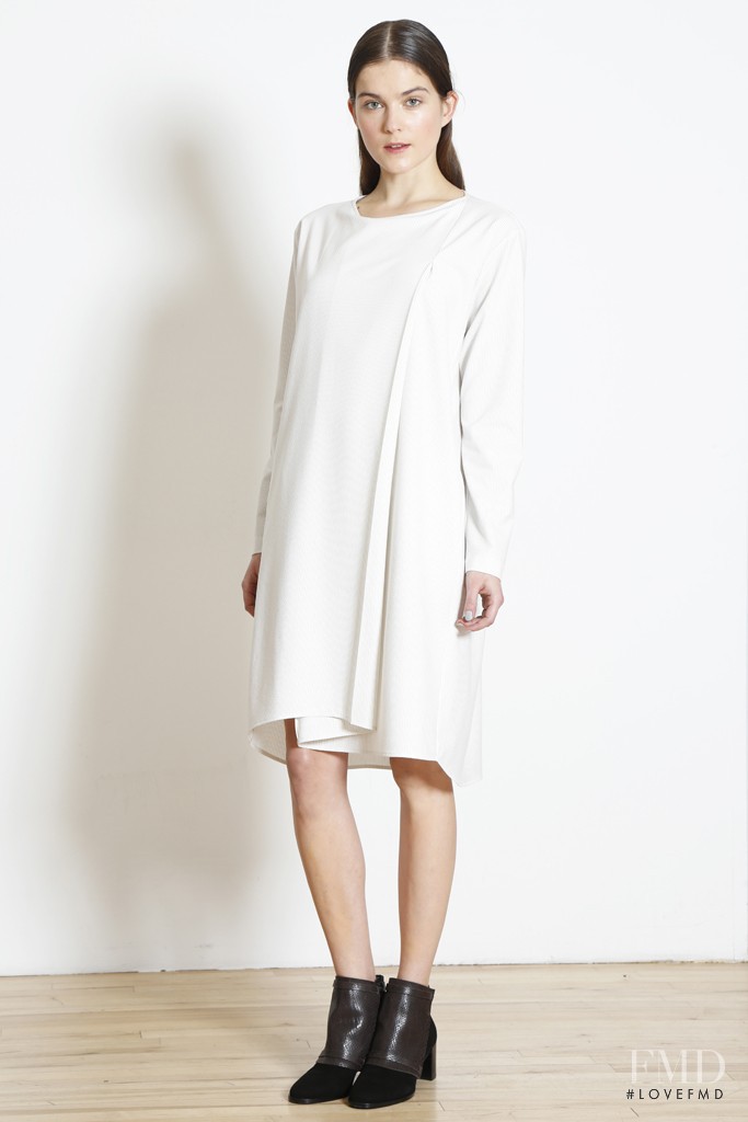 Ulla Reiss featured in  the Zero + Maria Cornejo fashion show for Pre-Fall 2013