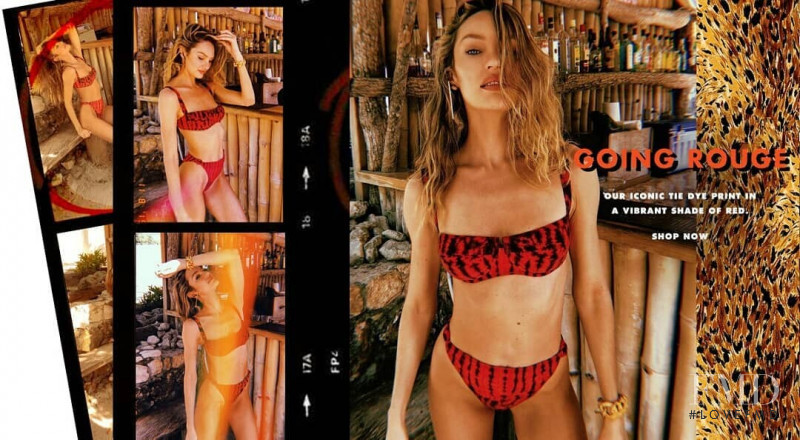 Candice Swanepoel featured in  the Tropic of C lookbook for Spring/Summer 2020