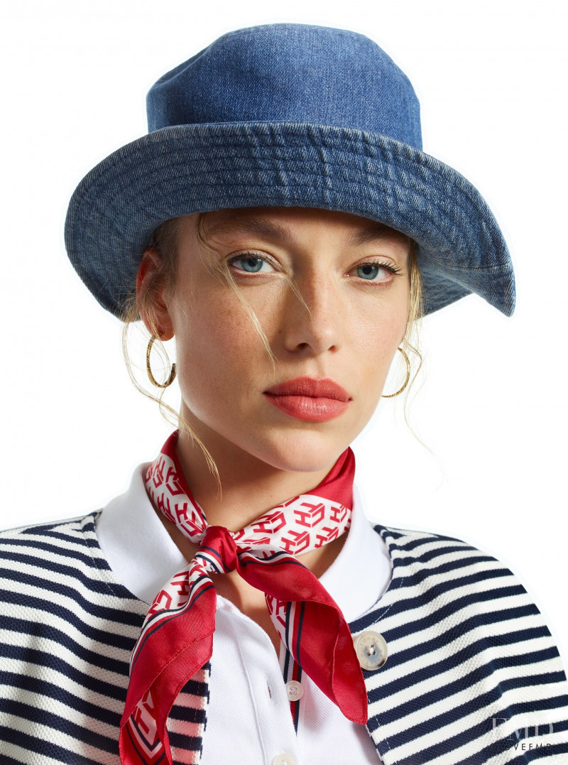 Hannah Ferguson featured in  the Tommy Hilfiger advertisement for Spring/Summer 2020