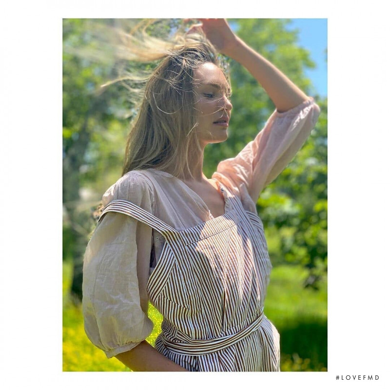 Candice Swanepoel featured in  the Tropic of C lookbook for Summer 2020