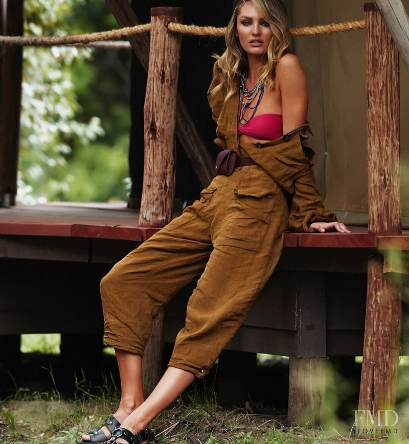 Candice Swanepoel featured in  the Tropic of C lookbook for Autumn/Winter 2019