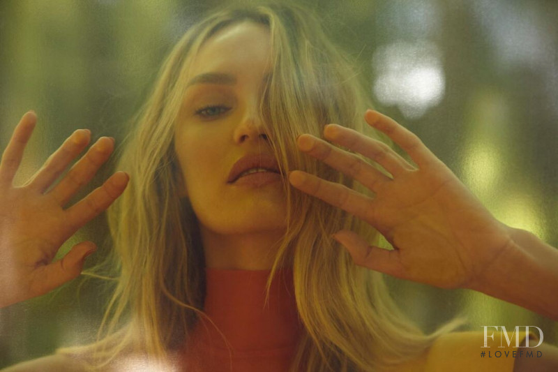 Candice Swanepoel featured in  the Animale advertisement for Autumn/Winter 2019