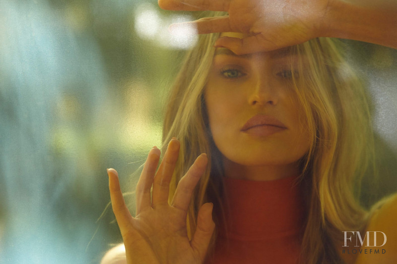 Candice Swanepoel featured in  the Animale advertisement for Autumn/Winter 2019