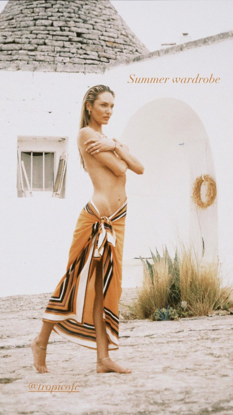 Candice Swanepoel featured in  the Tropic of C lookbook for Spring/Summer 2022