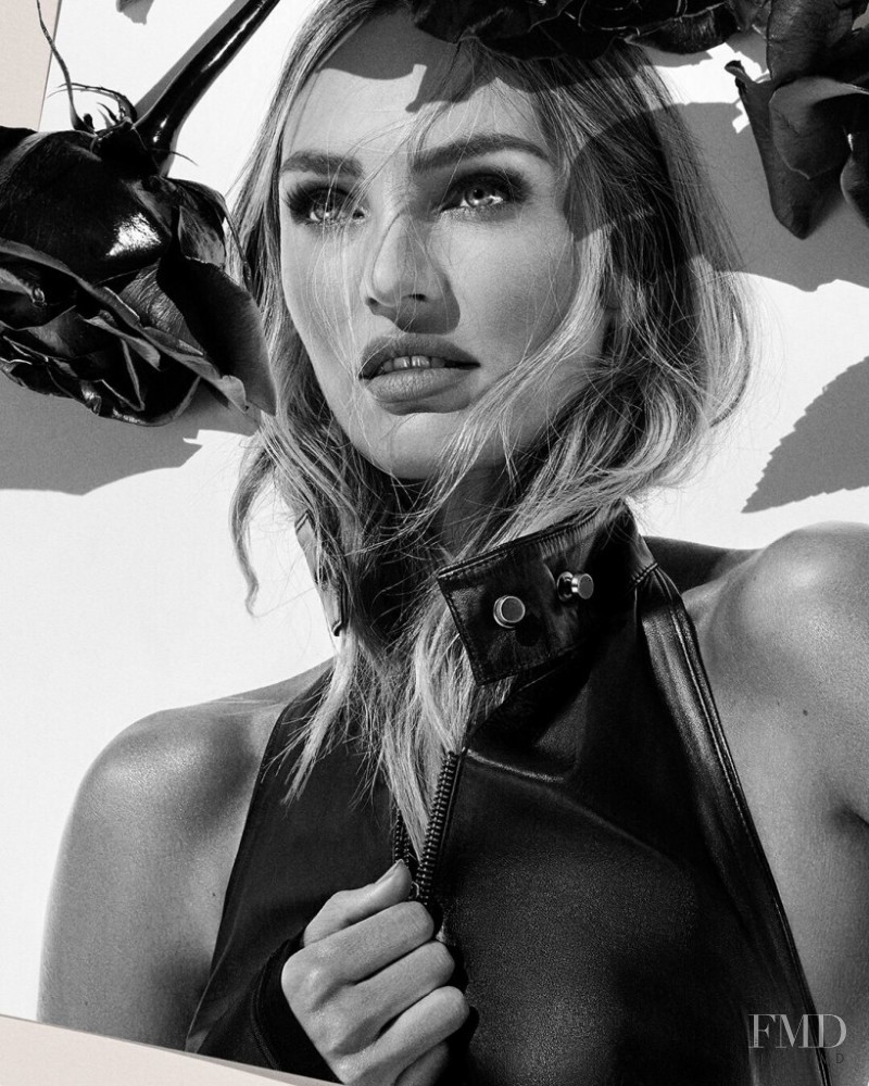 Candice Swanepoel featured in  the Animale advertisement for Fall 2019