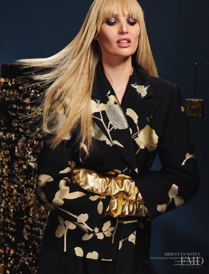 Candice Swanepoel featured in  the Holt Renfrew catalogue for Autumn/Winter 2019