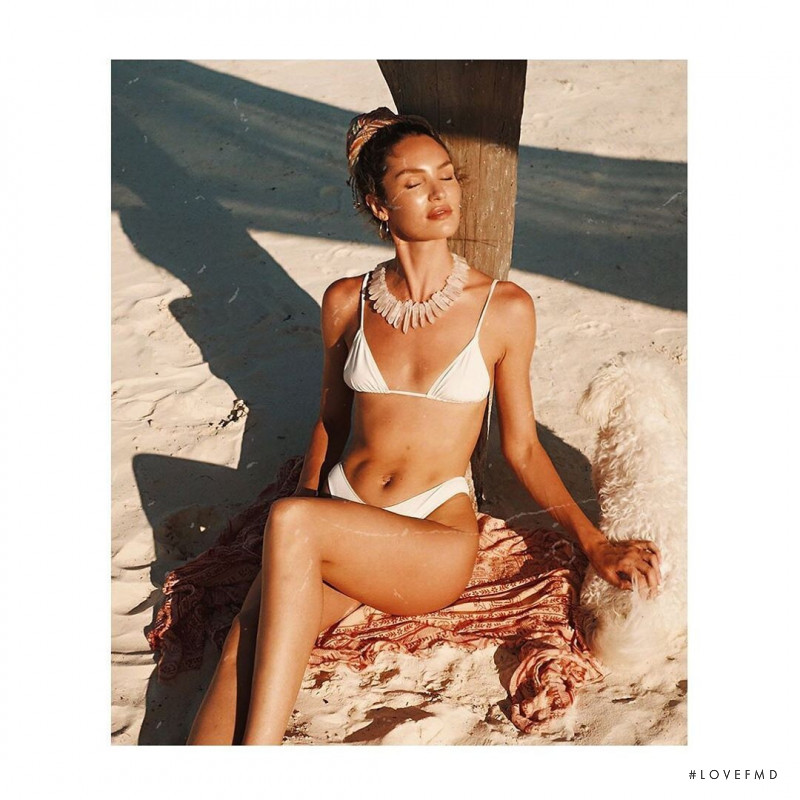 Candice Swanepoel featured in  the Tropic of C lookbook for Summer 2019