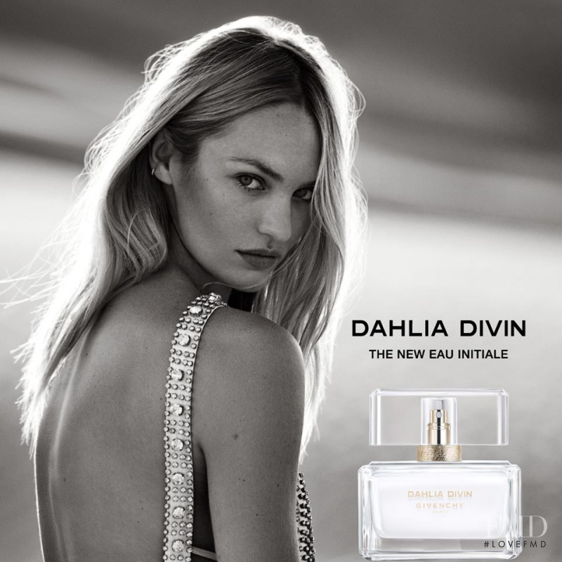 Candice Swanepoel featured in  the Givenchy Parfums Dahlia Divin Eau Initiale   advertisement for Spring/Summer 2018
