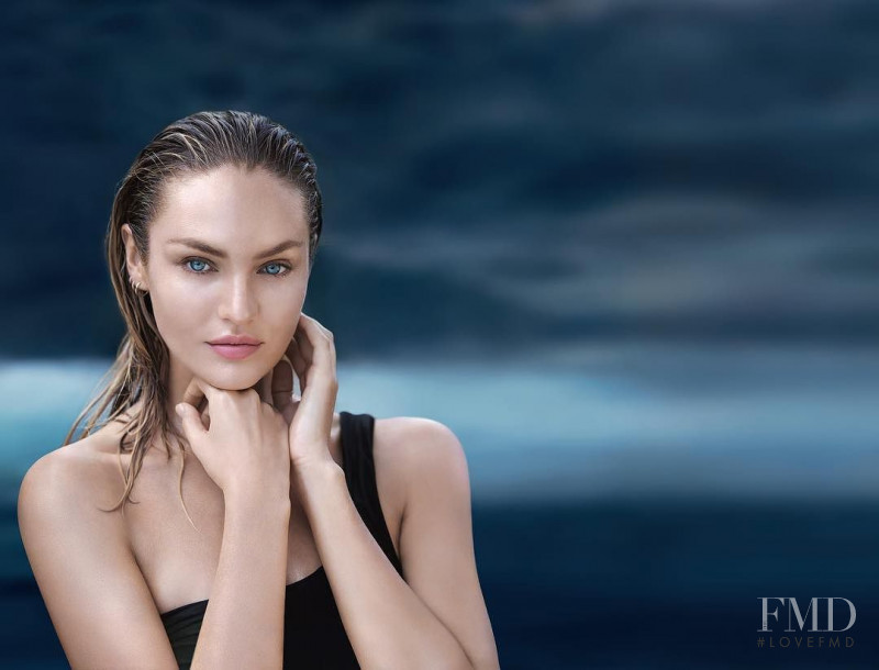 Candice Swanepoel featured in  the Biotherm advertisement for Spring/Summer 2017