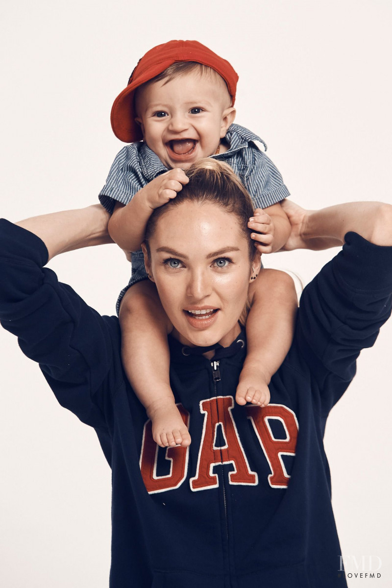 Candice Swanepoel featured in  the Gap advertisement for Summer 2017