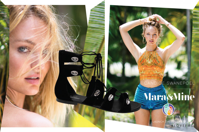 Candice Swanepoel featured in  the Mara & Mine advertisement for Summer 2017
