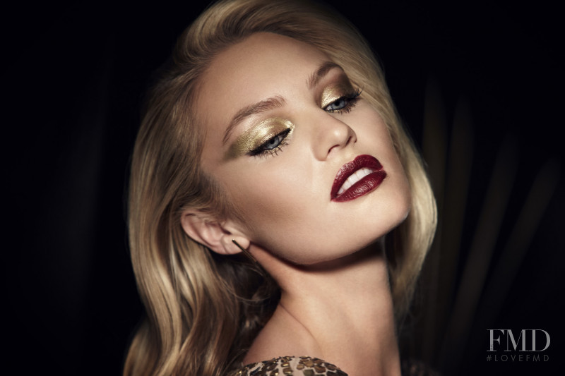 Candice Swanepoel featured in  the Max Factor advertisement for Autumn/Winter 2016