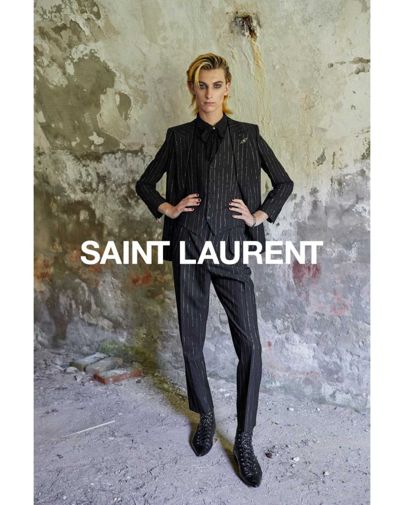 Saint Laurent lookbook for Spring/Summer 2021