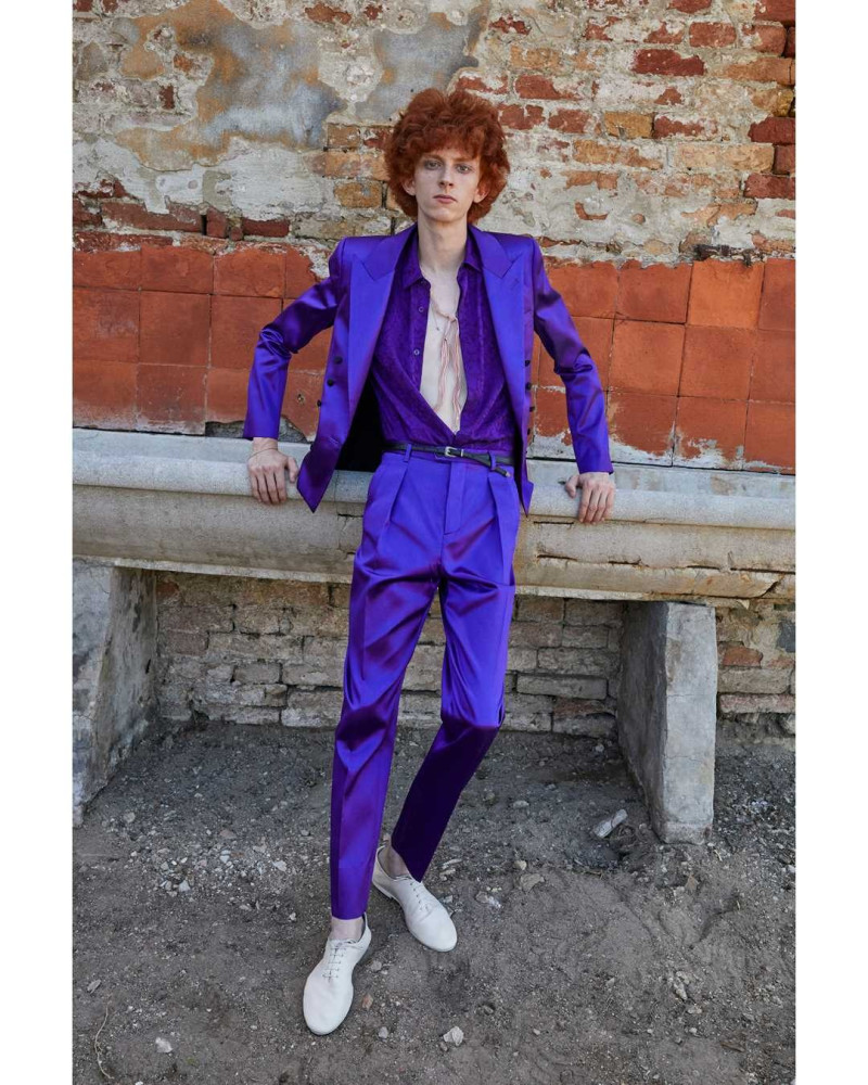 Saint Laurent lookbook for Spring/Summer 2021
