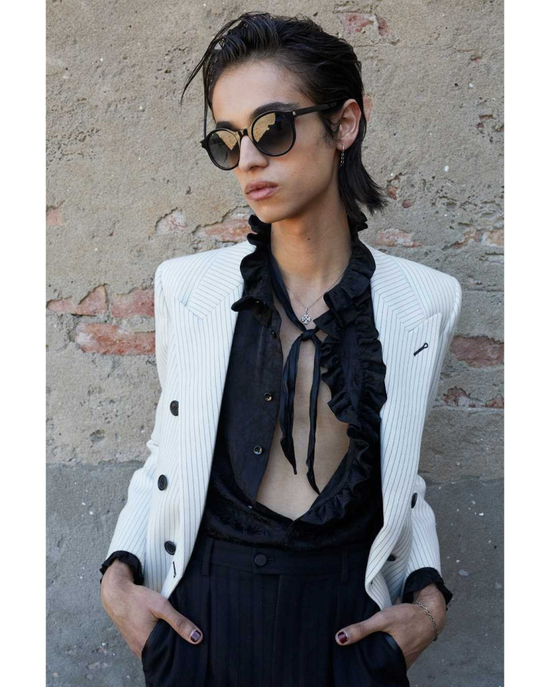 Saint Laurent lookbook for Spring/Summer 2021