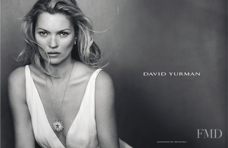 Kate Moss featured in  the David Yurman advertisement for Spring/Summer 2015