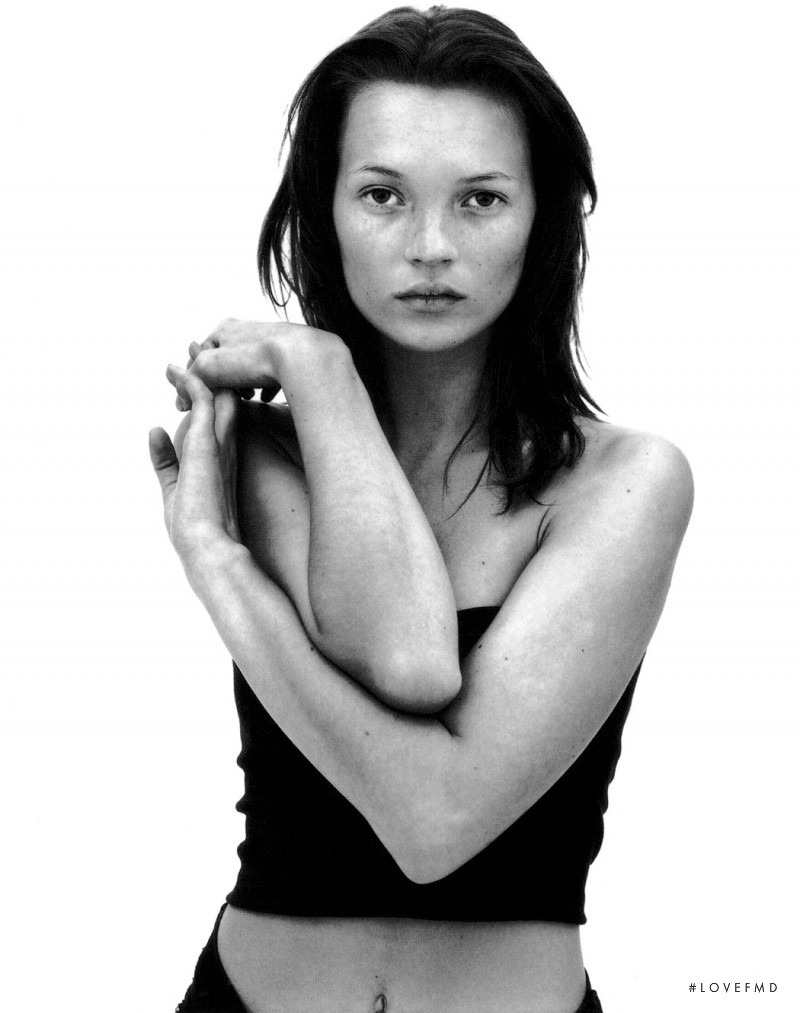 Kate Moss featured in  the Calvin Klein Fragrance advertisement for Spring/Summer 1997