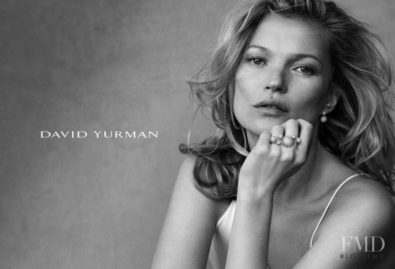 Kate Moss featured in  the David Yurman advertisement for Autumn/Winter 2015