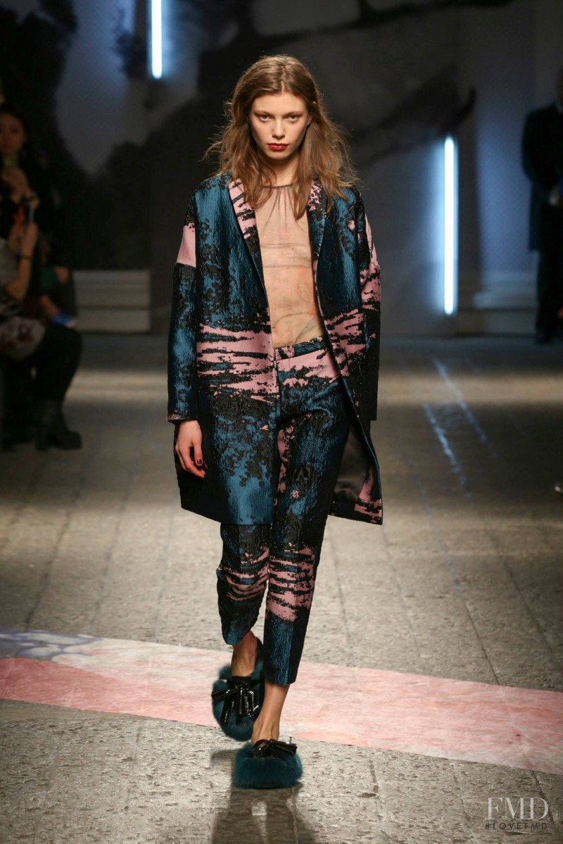 MSGM fashion show for Autumn/Winter 2014