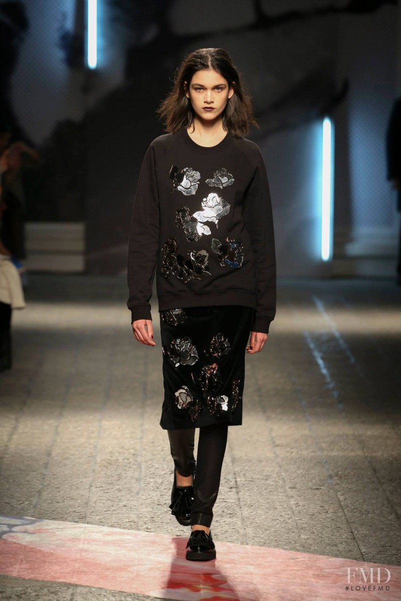 MSGM fashion show for Autumn/Winter 2014