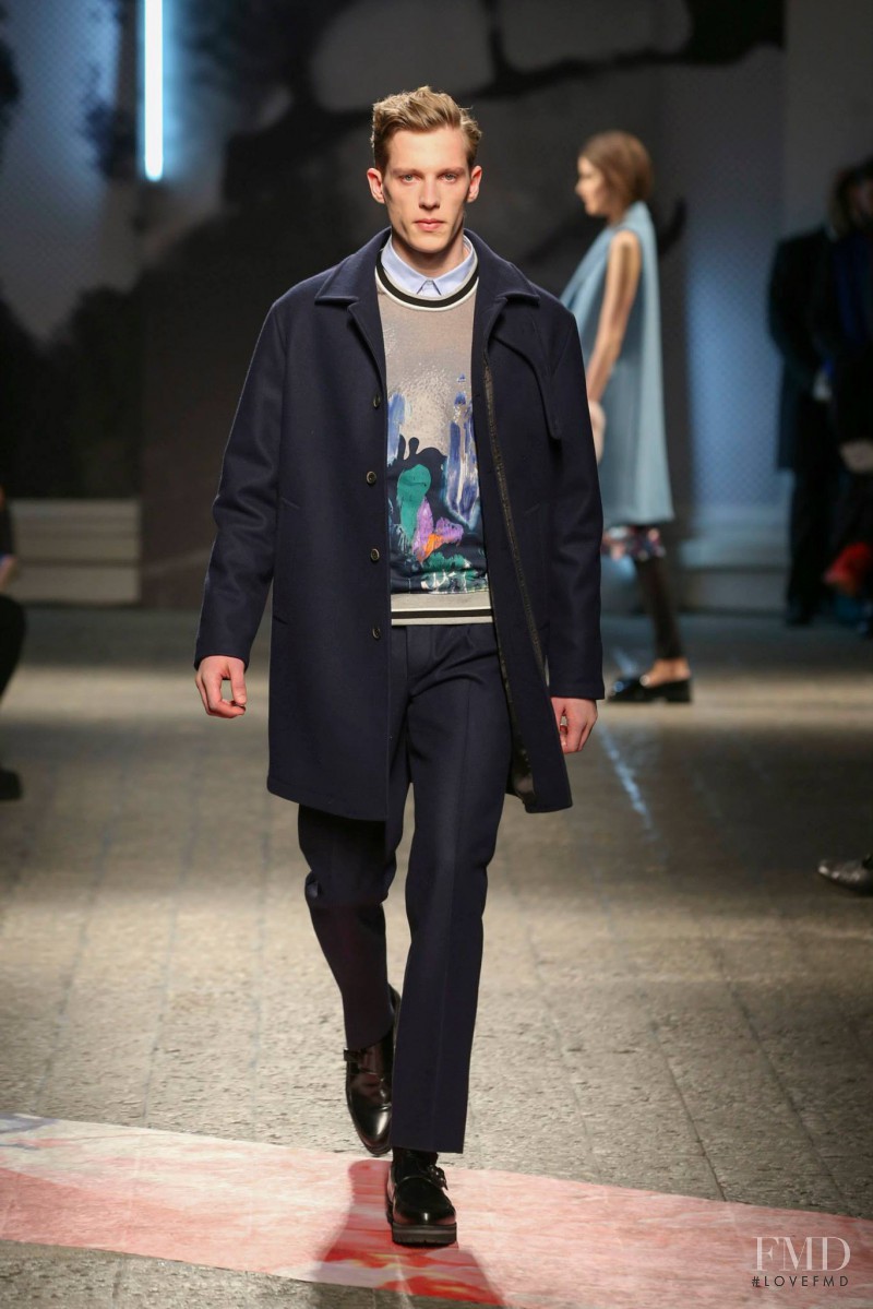 MSGM fashion show for Autumn/Winter 2014