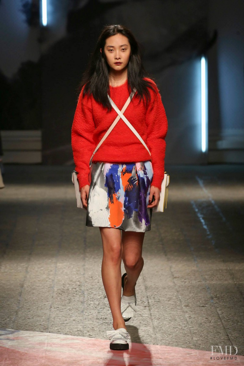 MSGM fashion show for Autumn/Winter 2014