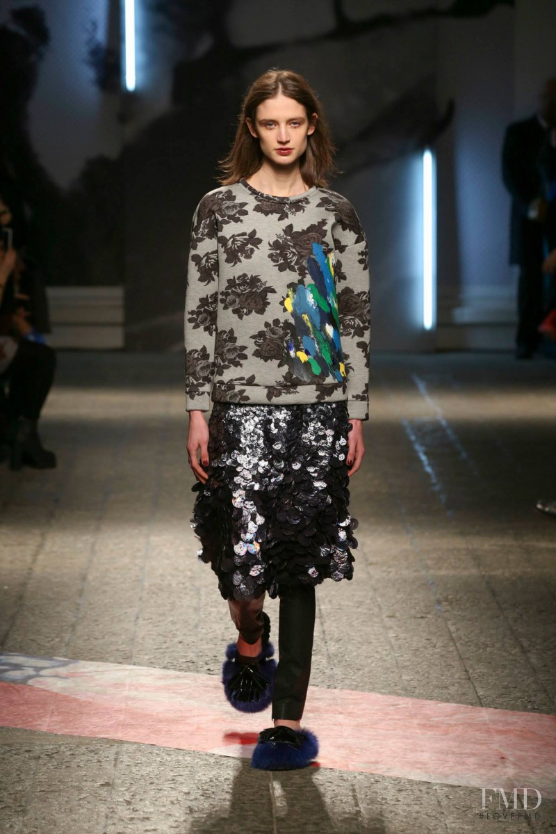 MSGM fashion show for Autumn/Winter 2014