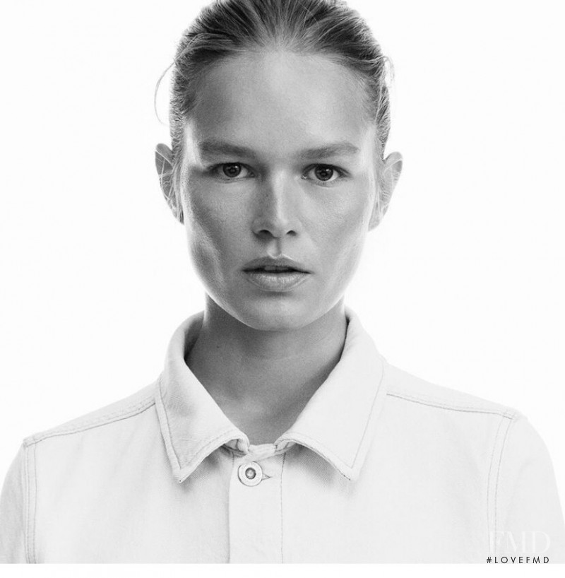 Anna Ewers featured in  the Marc O‘Polo advertisement for Spring/Summer 2021