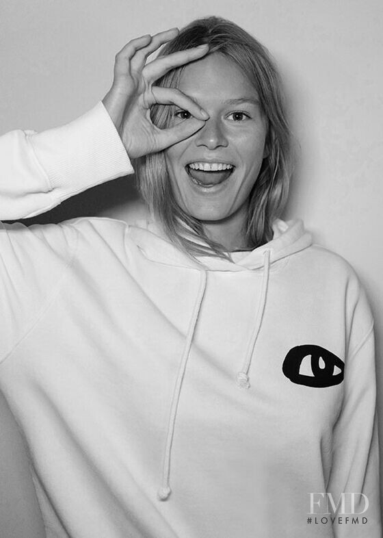 Anna Ewers featured in  the Marc O‘Polo advertisement for Resort 2021